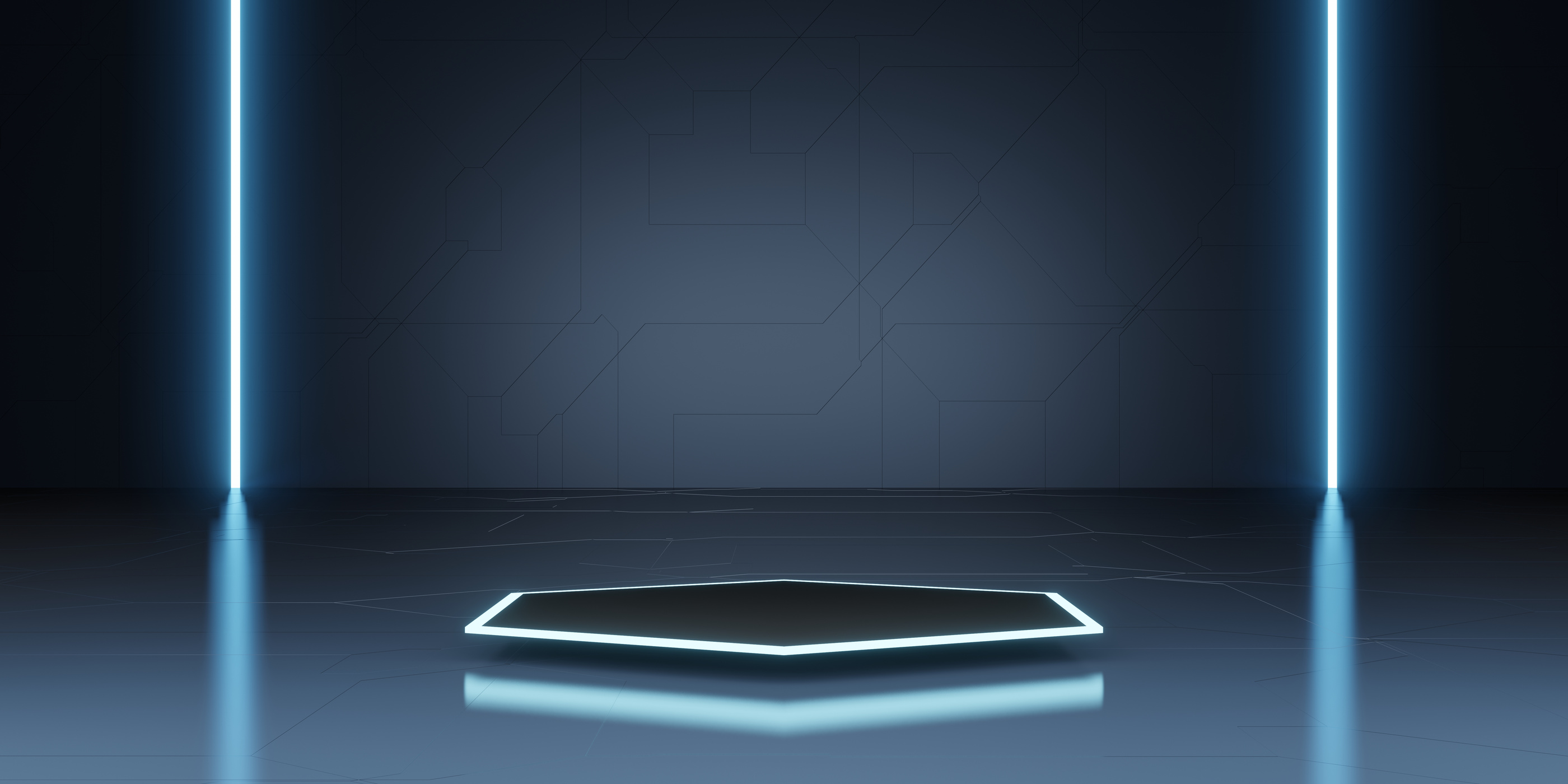 Futuristic Mockup Platform